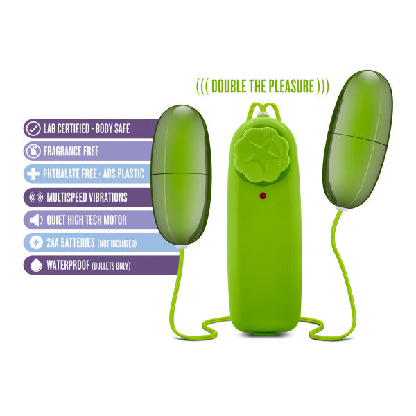 B Yours Double Pop Eggs Lime