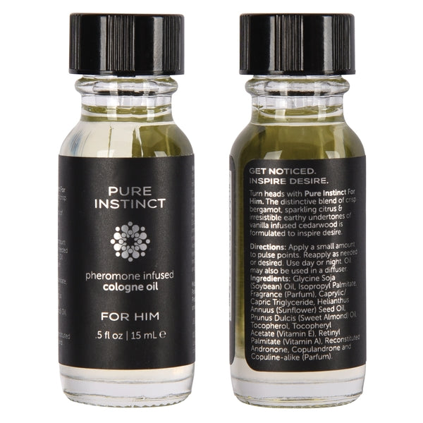 Pure Instinct Pheromone Fragrance For Him 0.5 fl oz Touch Point Applicator - Shorty's Gifts