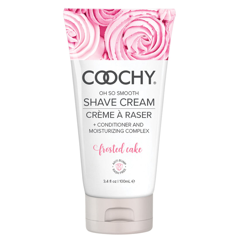 Coochy Shave Cream-Frosted Cake