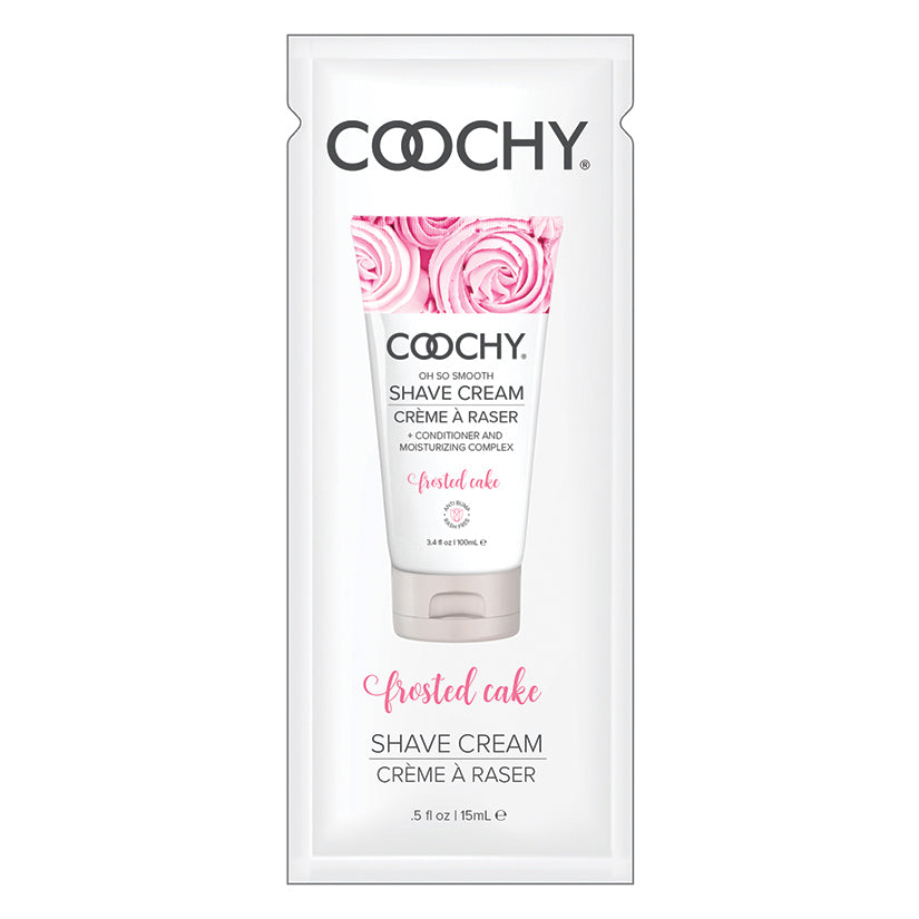 Coochy Shave Cream-Frosted Cake