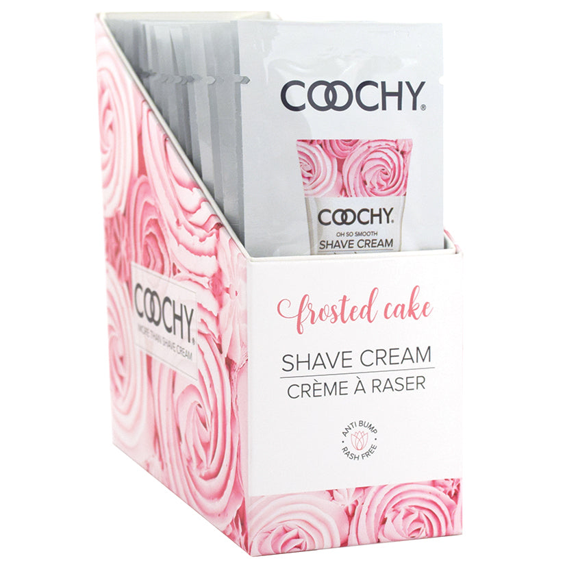 Coochy Shave Cream-Frosted Cake