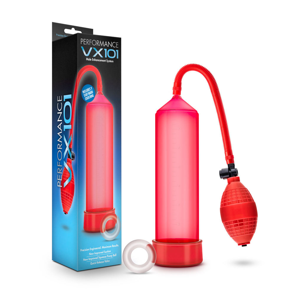 Performance - Vx101 Male Enhancement Pump - Red