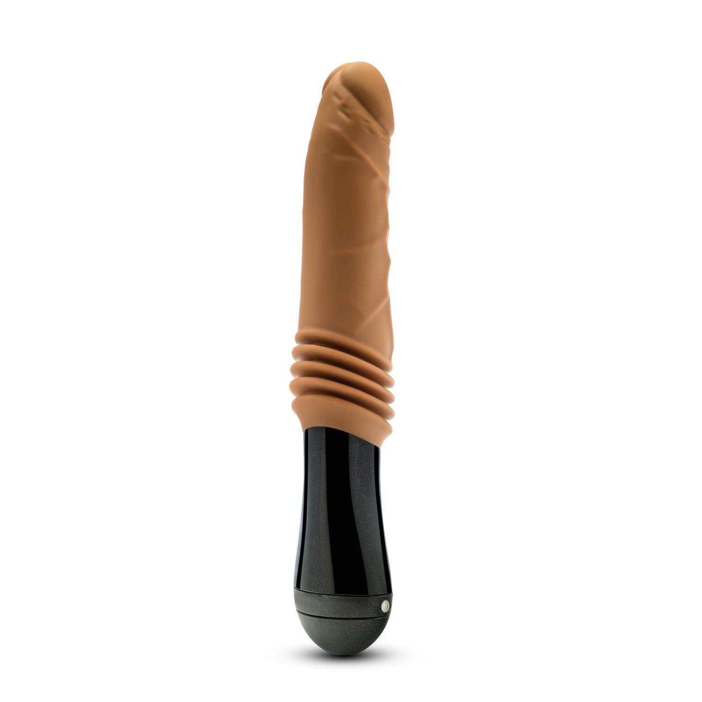 Dr. Skin Silicone - Dr. Arthur - Thrusting Gyrating Vibrating Dildo - Tan