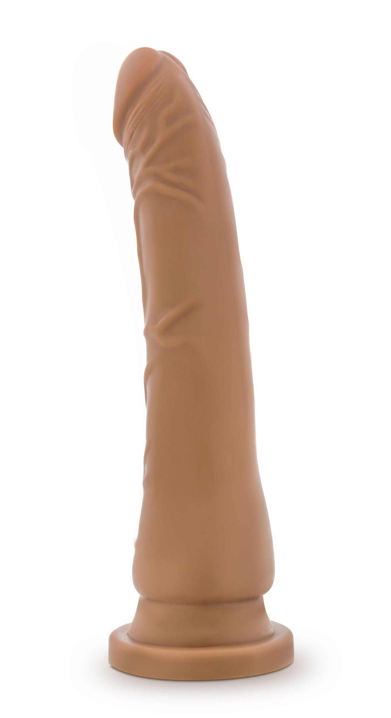 Dr. Skin Silicone - Dr. Noah - 8 Inch Dong With Suction Cup - Mocha