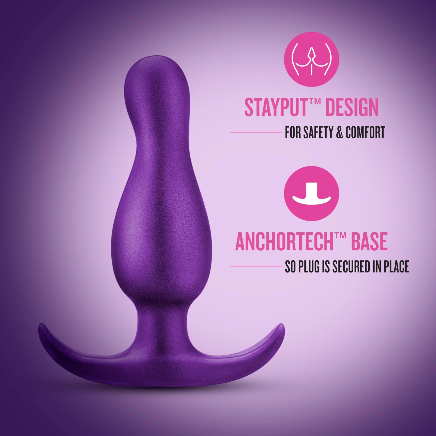 Anal Adventures Matrix - Quantum Plug - Galactic Purple