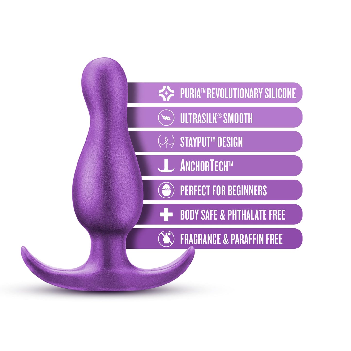 Anal Adventures Matrix - Quantum Plug - Galactic Purple