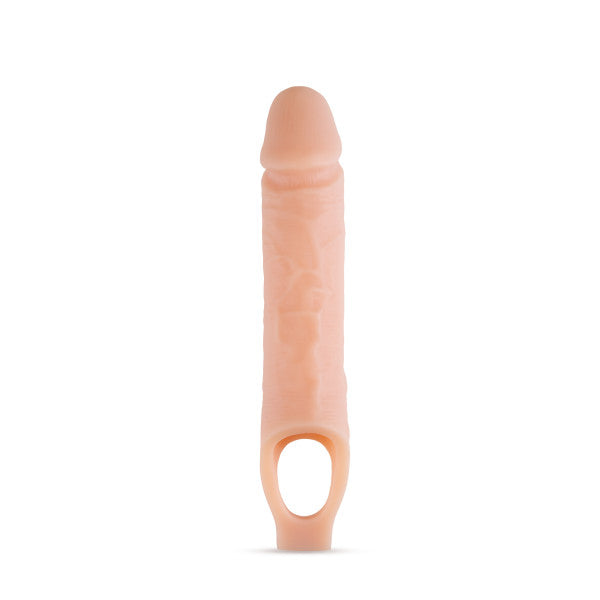 Performance Plus - 10 Inch Silicone Cock Sheath Penis Extender - Vanilla