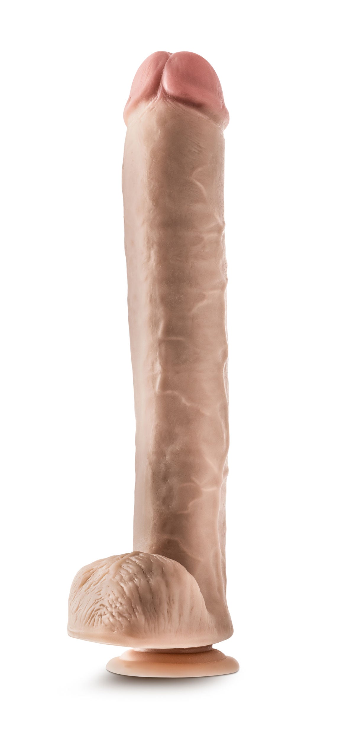 Dr. Skin - Dr. Michael - 14 Inch Dildo With Balls - Beige