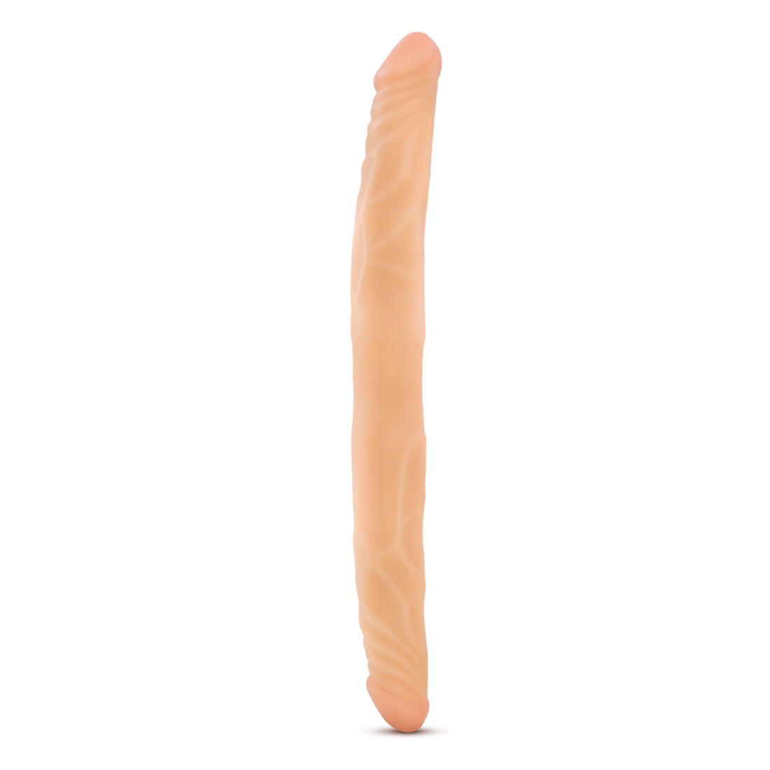 B Yours 14 Inch Double Dildo - Beige