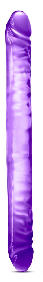 B Yours 18 Inch Double Dildo - Purple