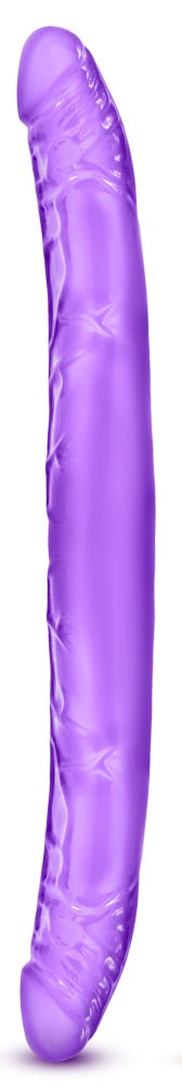 B Yours 16 Inch Double Dildo - Purple