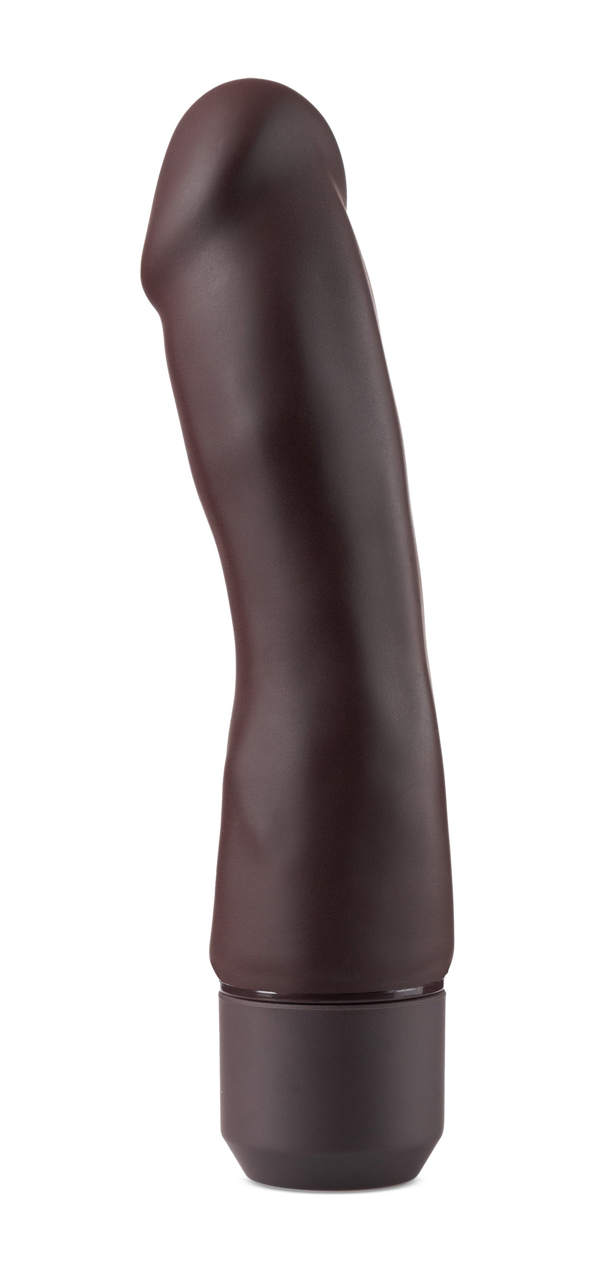 Dr. Skin Silicone – Dr. Steve - 7 Inch Vibrating Dildo - Brown