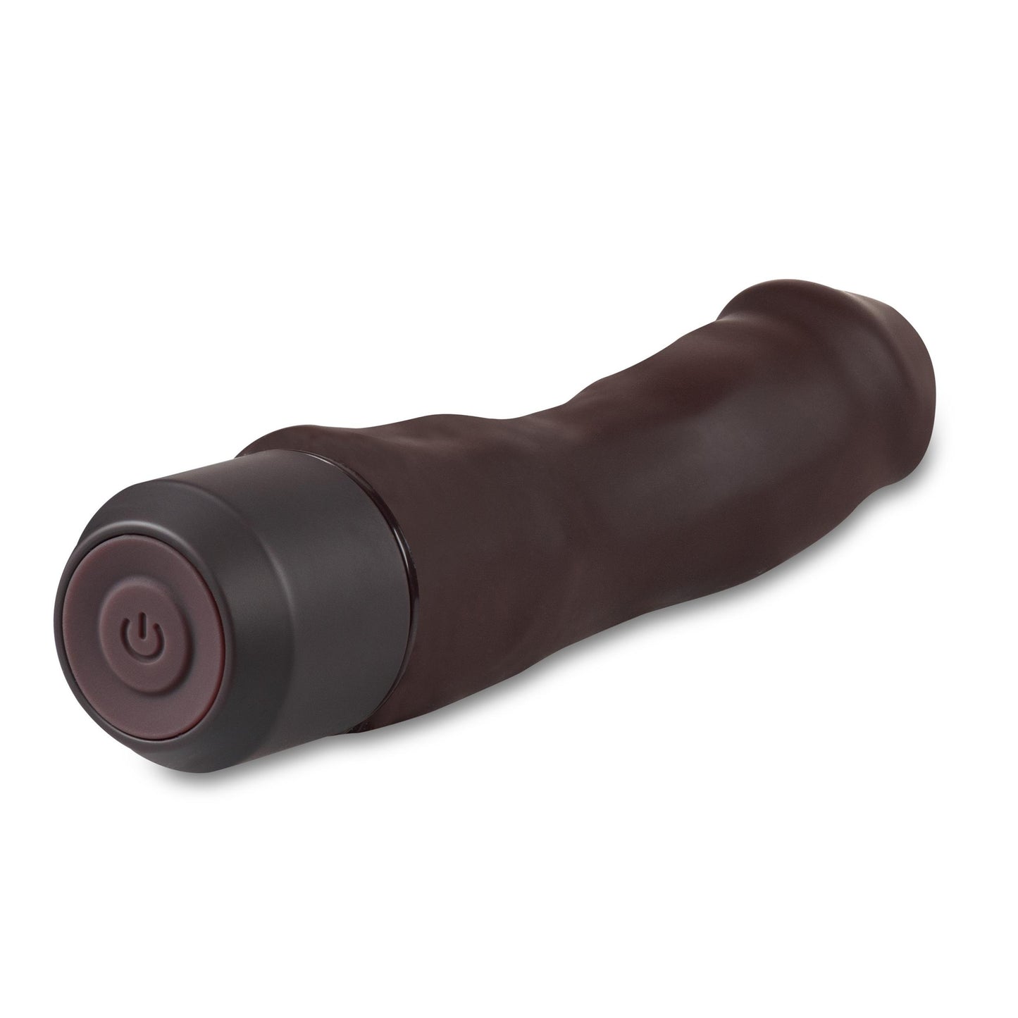 Dr. Skin Silicone – Dr. Steve - 7 Inch Vibrating Dildo - Brown