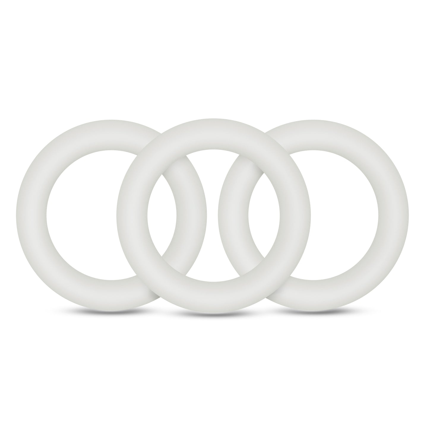 Performance - Vs2 Pure Premium Silicone Cockrings - Small - White