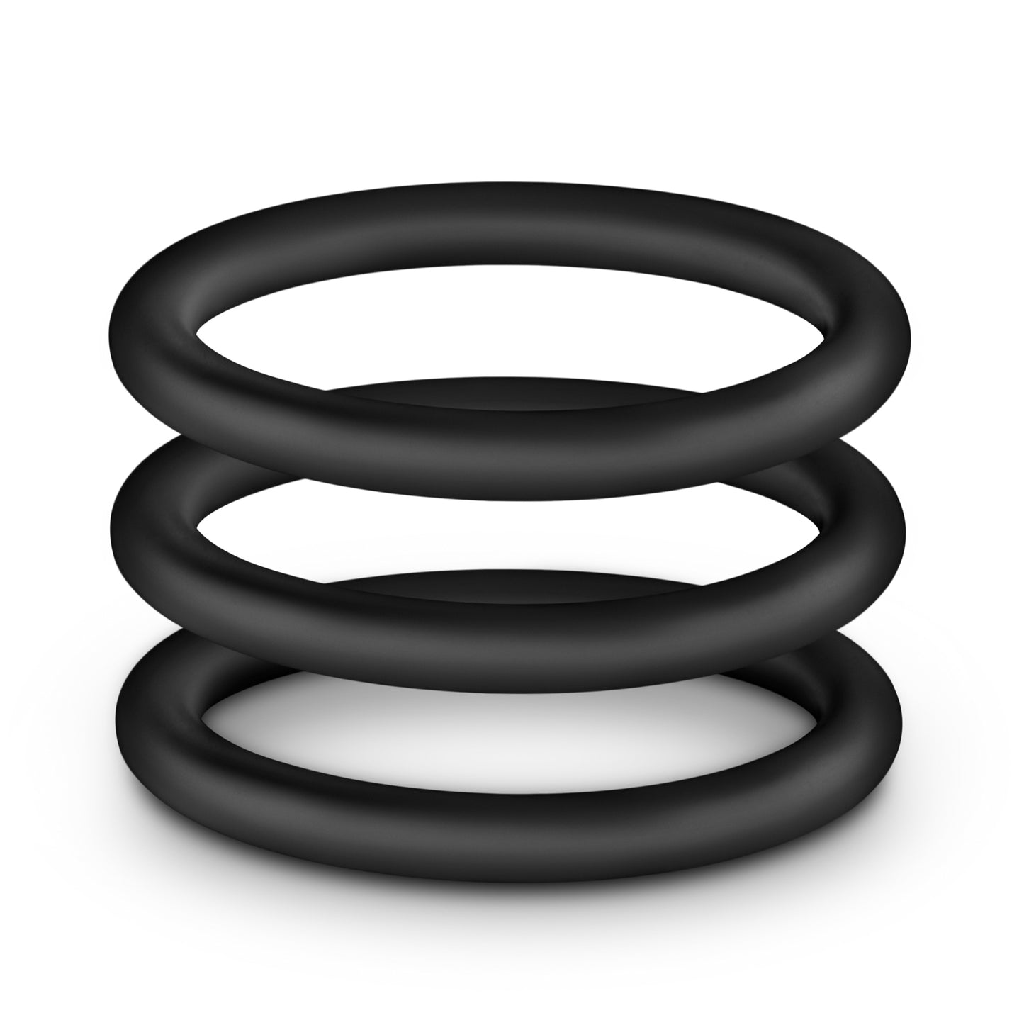 Performance - Vs3 Pure Premium Silicone Cockrings - Large - Black