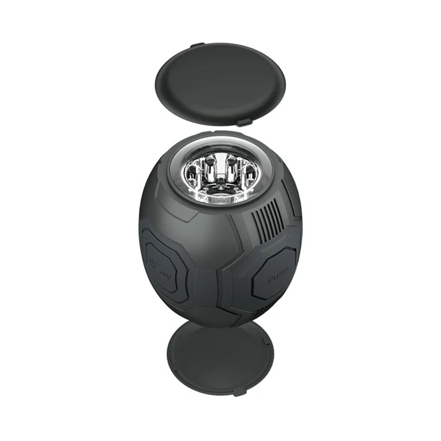 M for Men - Dome X - Vibrating Masturbator - Black