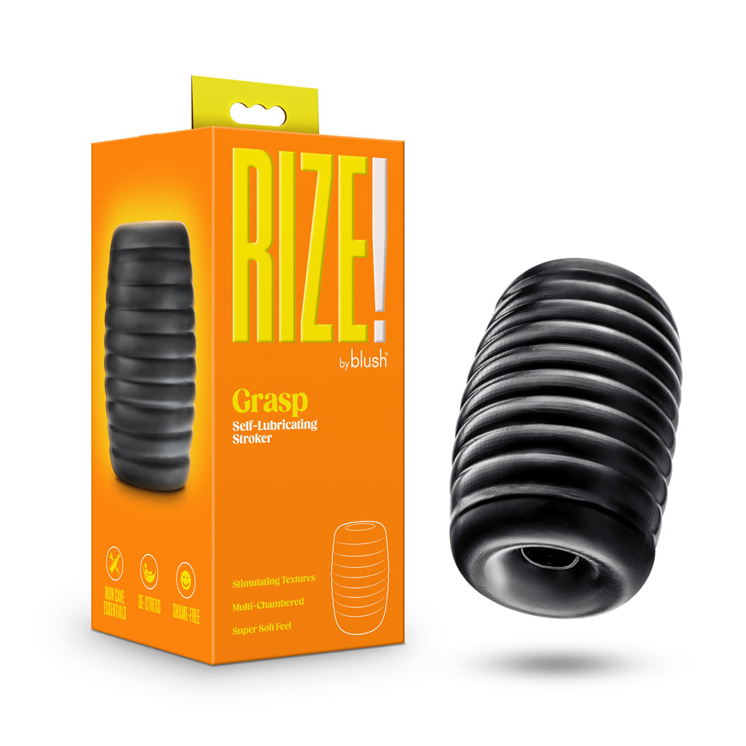 Rize - Grasp - Self-Lubricating Stroker - Black