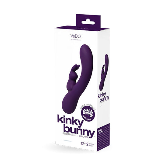 Kinky Bunny Plus Rechargeable Rabbit - Purple