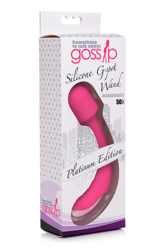 Silicone G Spot Wand - Magenta