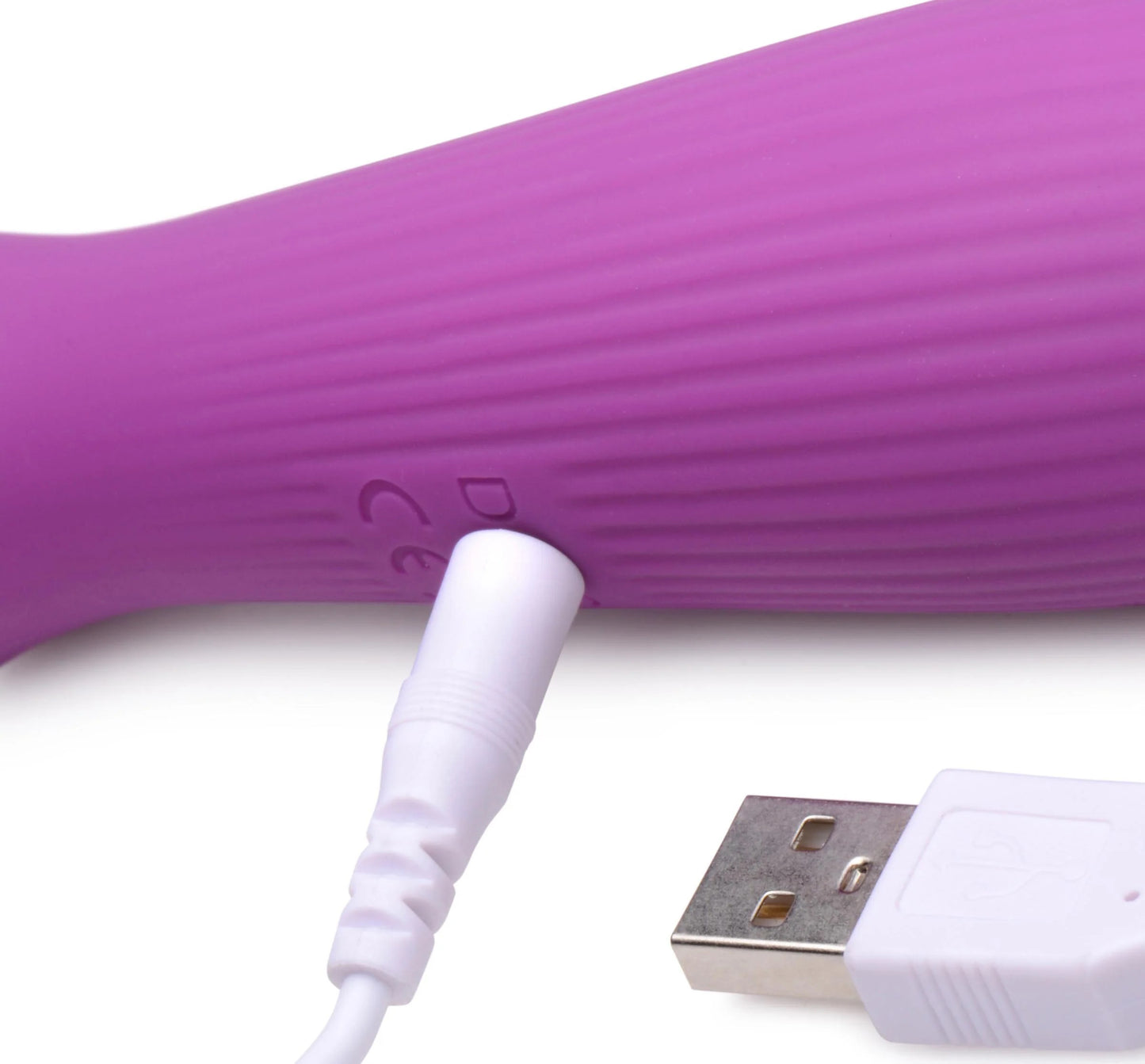 Silicone Wand Massager - Violet