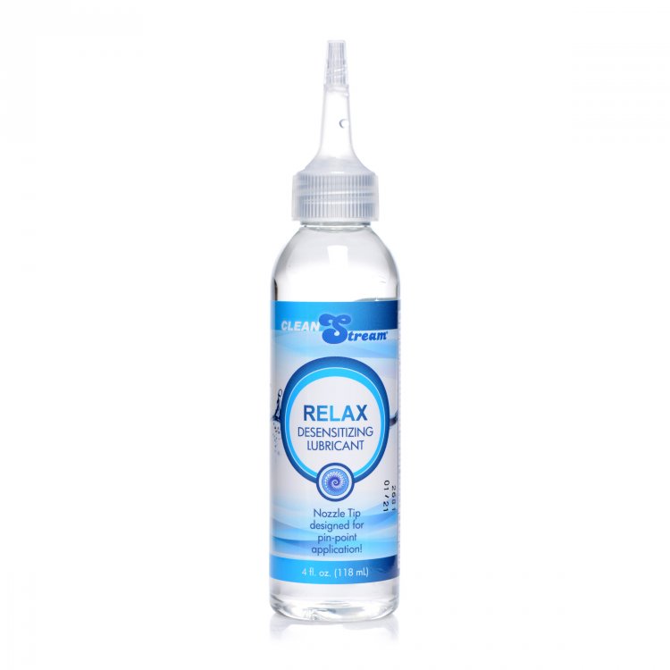 Relax Desensitizing Lubricant With Nozzle Tip - 4 Oz. 118ml