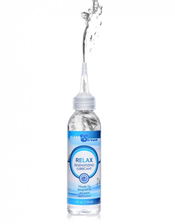 Relax Desensitizing Lubricant With Nozzle Tip - 4 Oz. 118ml