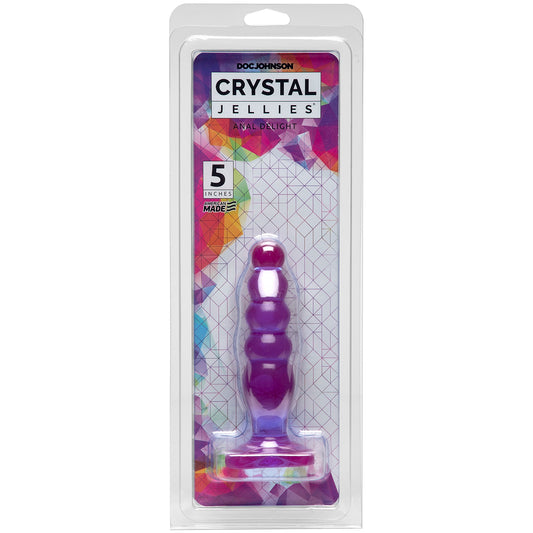 Crystal Jellies Anal Delight - Purple