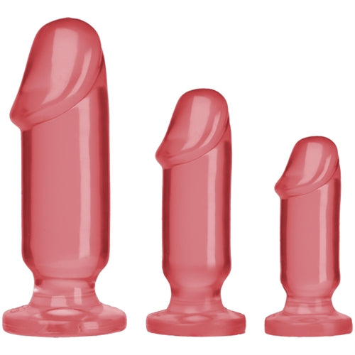 Crystal Jellies Anal Starter Kit - Pink