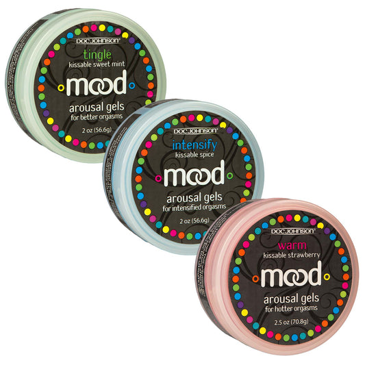 Mood Arousal Gels - Warm, Tingle, Intensify