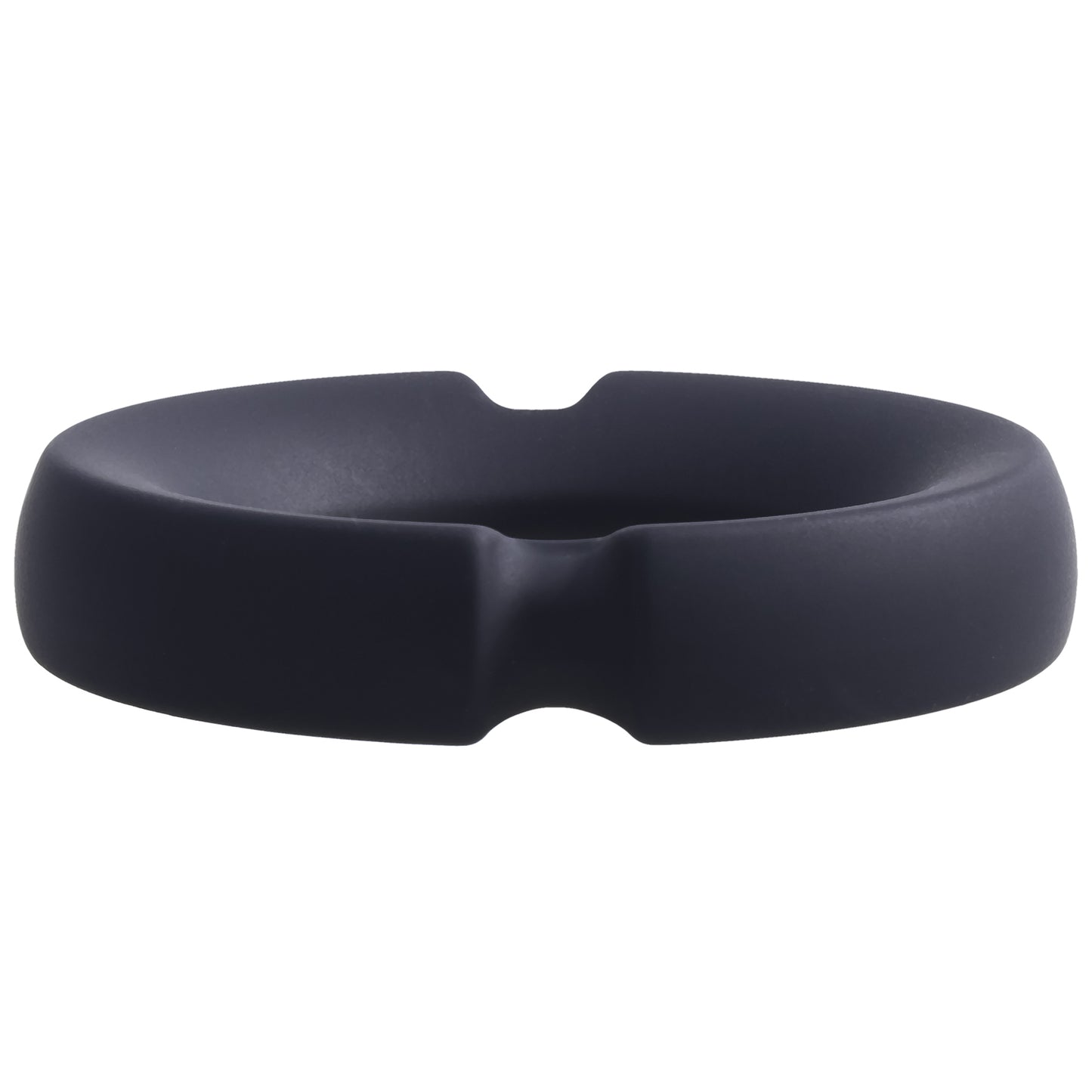 Merci - the Paradox - Silicone Covered Metal Cock Ring - 45mm - Black