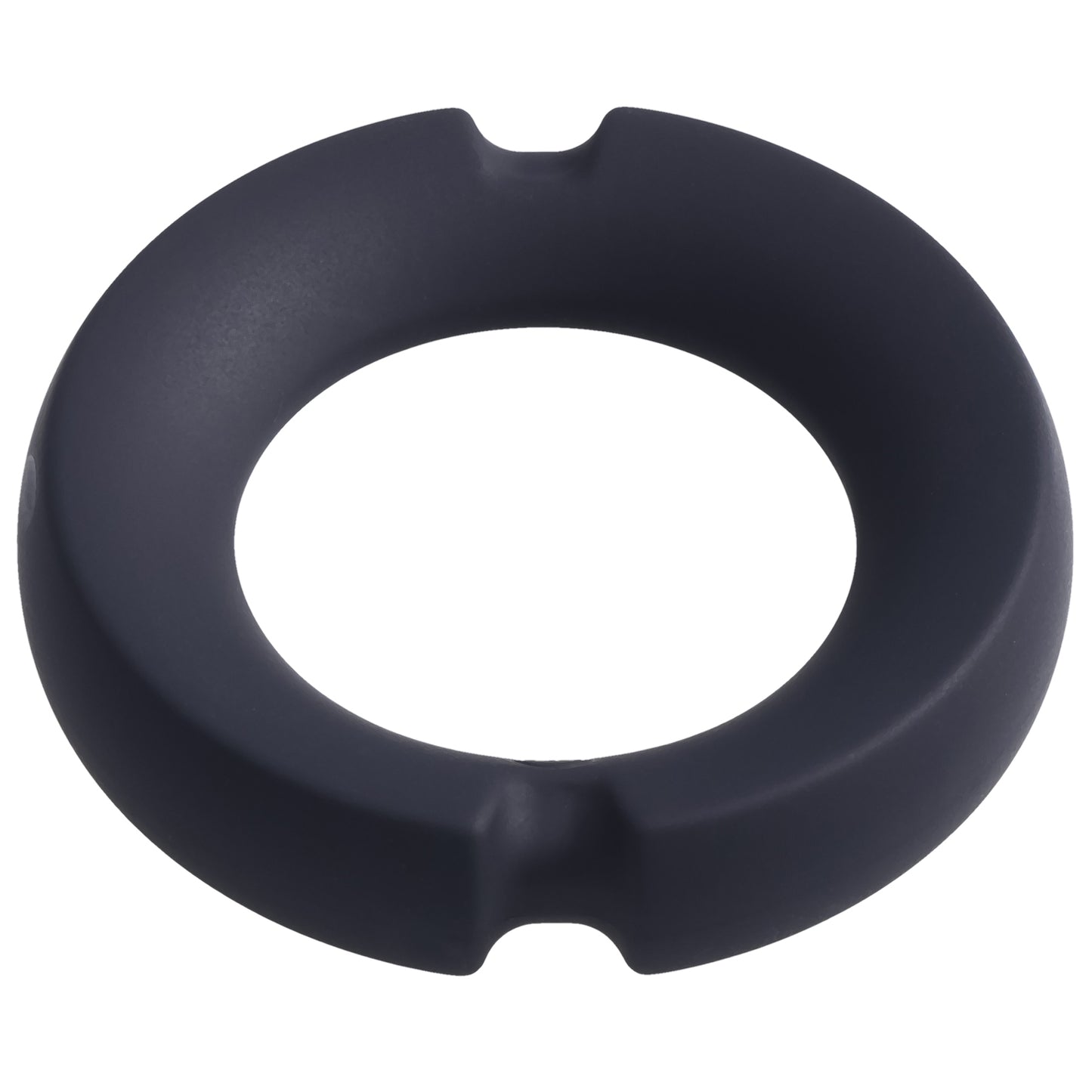 Merci - the Paradox - Silicone Covered Metal Cock Ring - 50mm - Black