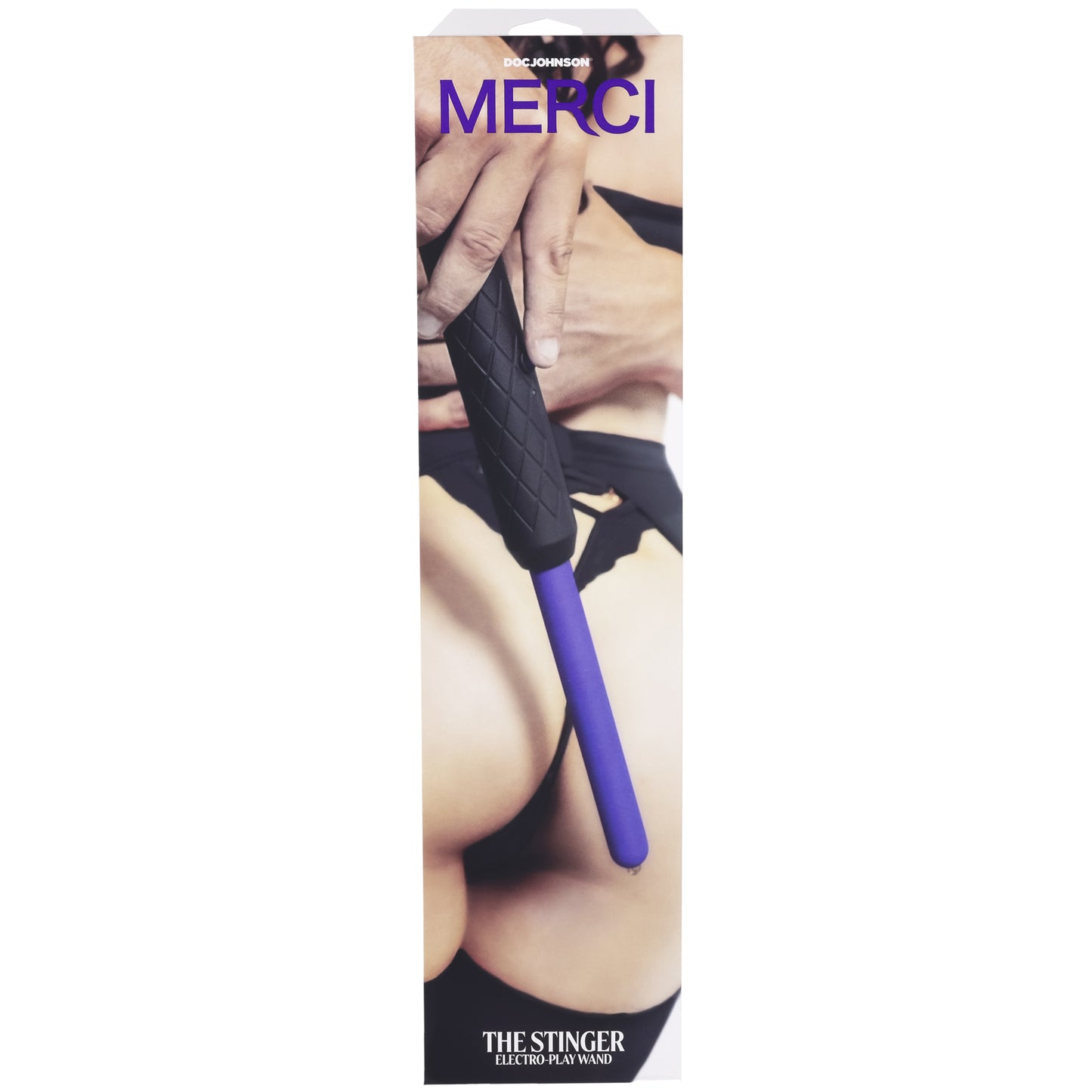 Merci - the Stinger - Electroplay Wand - Black/violet