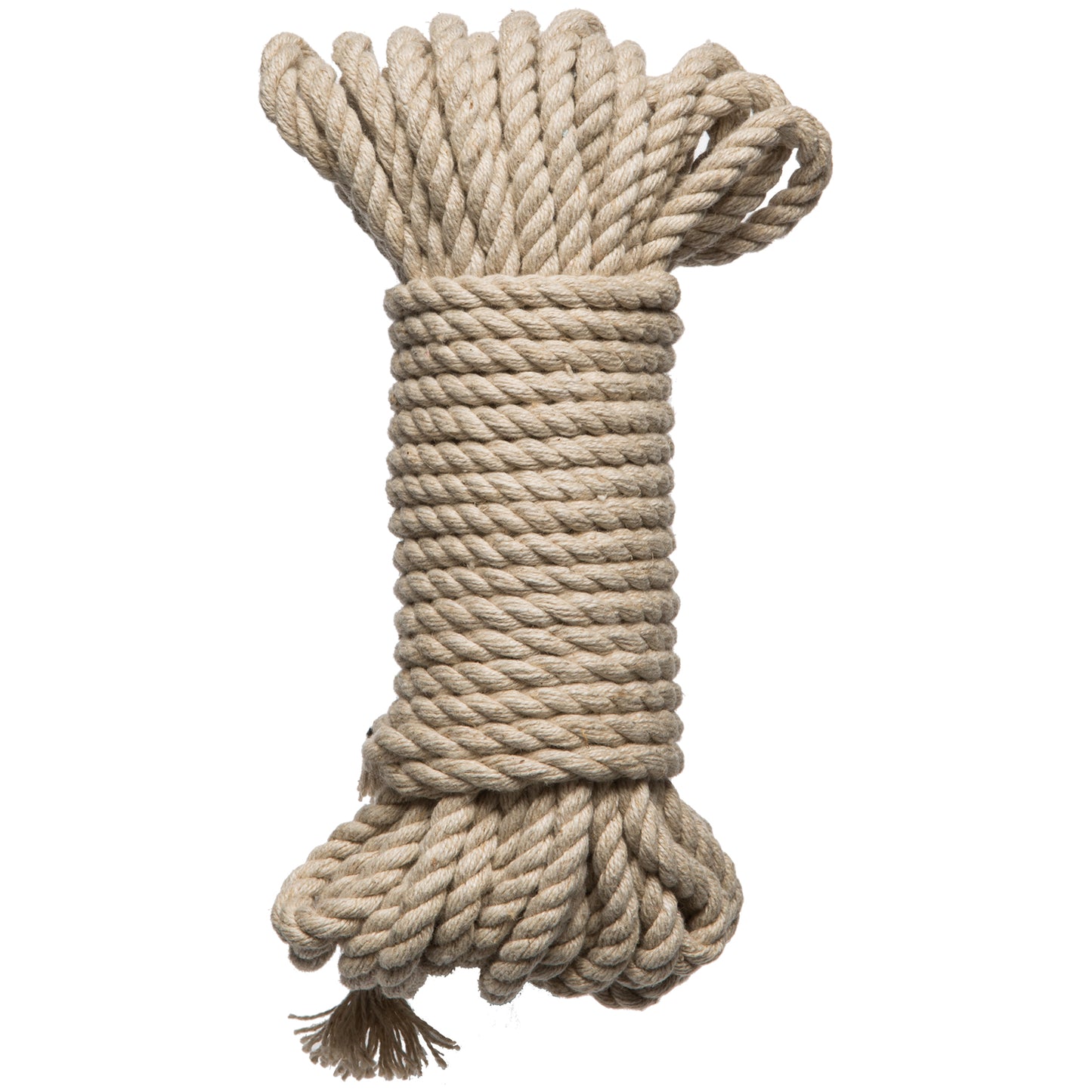 Merci - Bind and Tie - 6mm Hemp Bondage Rope - 30 Feet - Natural