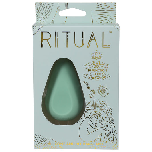 Ritual - Chi - Rechargeable Silicone Clit Vibe - Mint