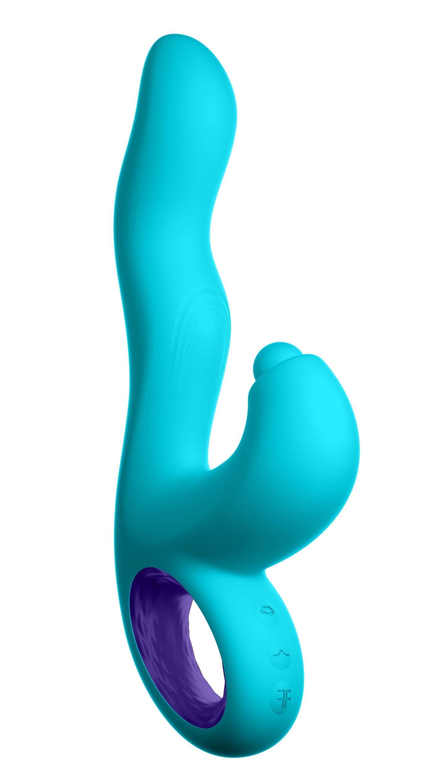 Klio Triple Action Thumping Rabbit Vibrator - Turquoise