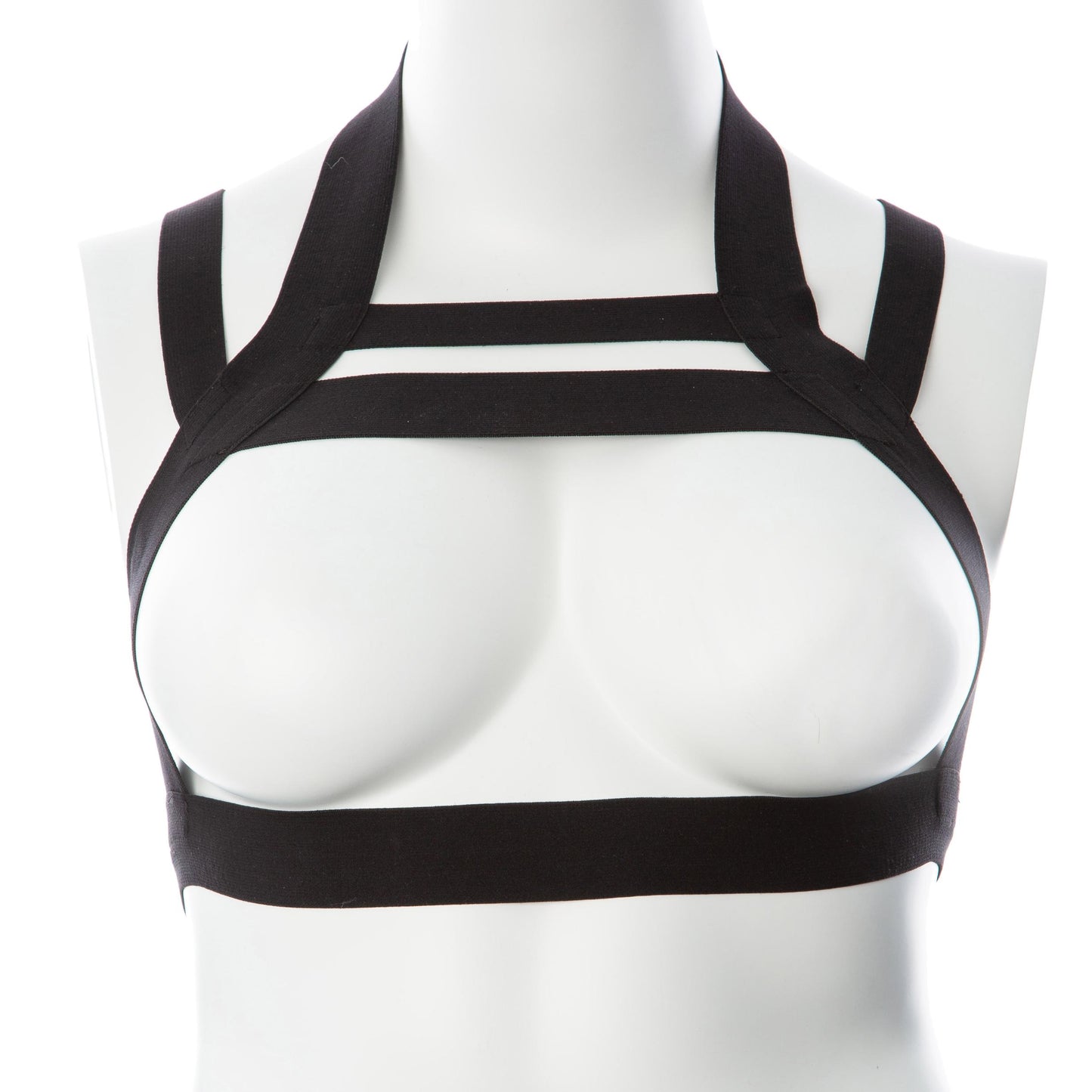 Gender Fluid Majesty Harness - Small-Large - Black