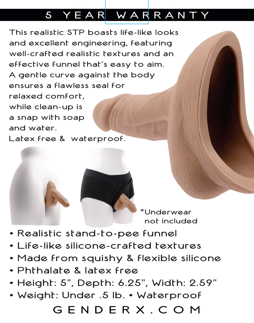 Stand to Pee Silicone - Medium