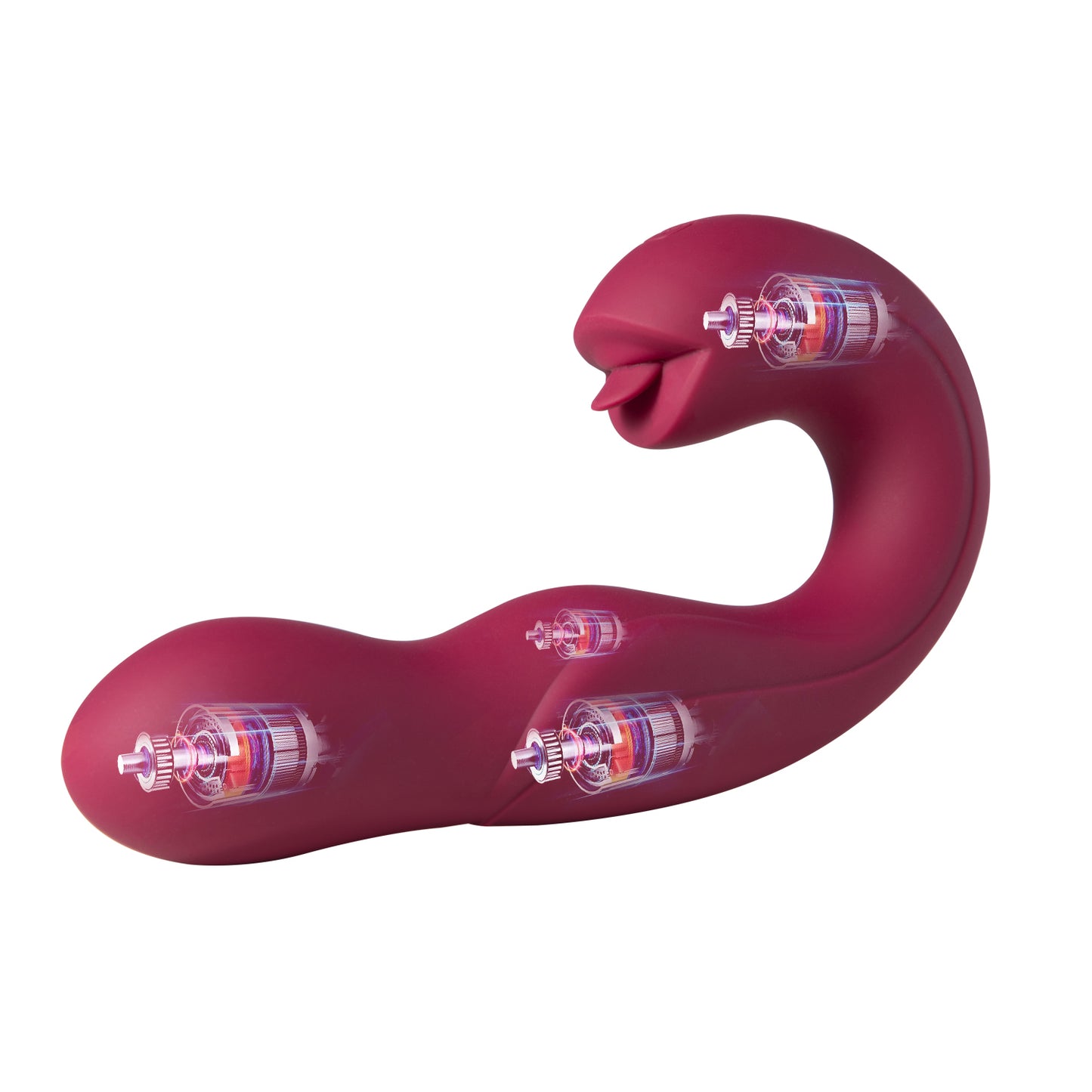 Joi Pro - Remote Control G-Spot and Clit Stimulator - Maroon