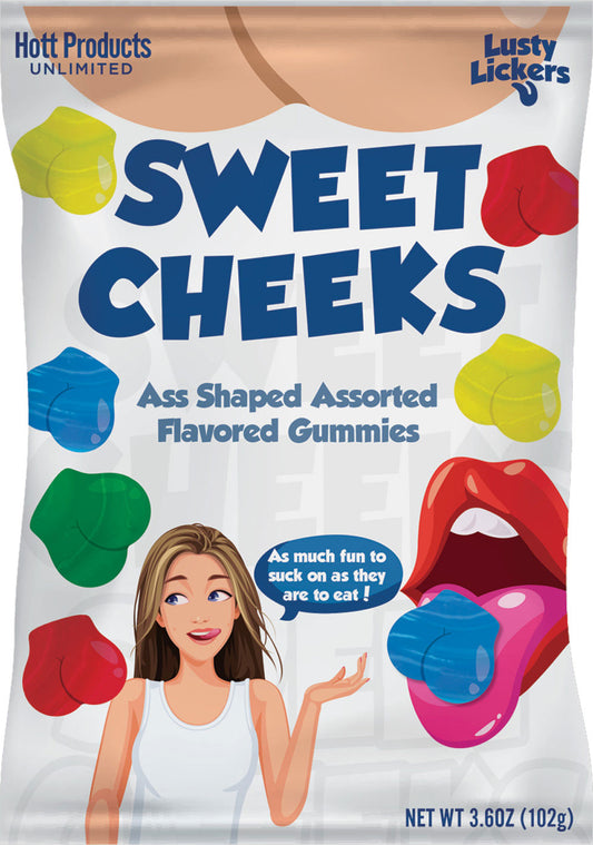 Sweet Cheeks Gummies - Ass Shaped Gummies - Assorted Flavors