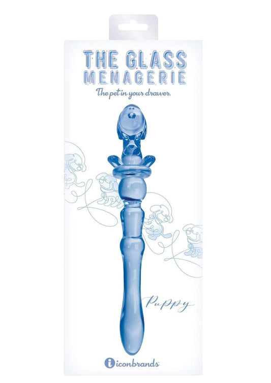 Glass Menagerie - Puppy Dildo - Blue