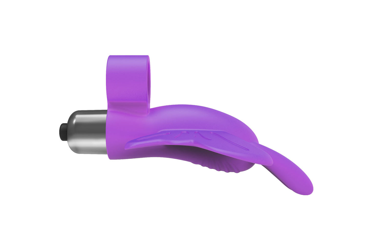 The 9's Flirt Finger Butterfly Finger Vibrator - Purple