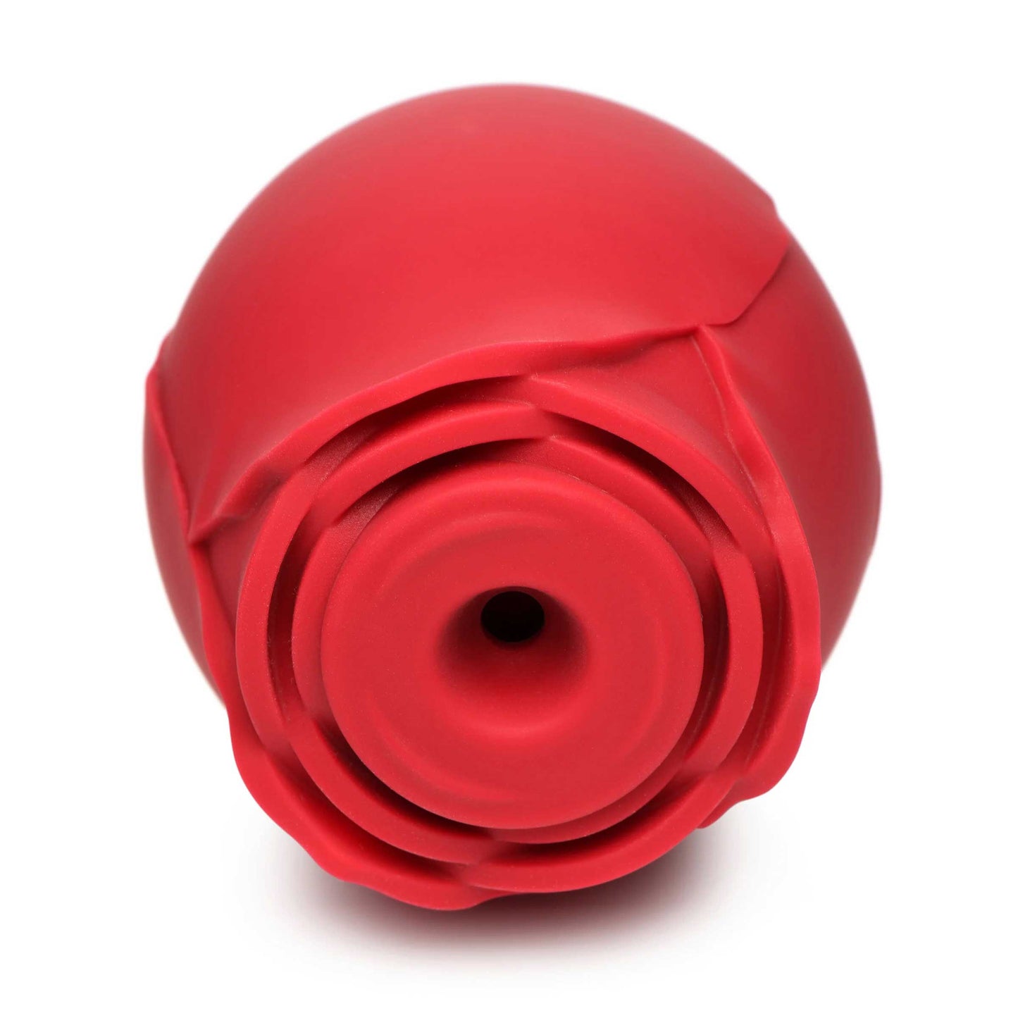 Mystic Rose Sucking and Vibrating Silicone Rose - Red