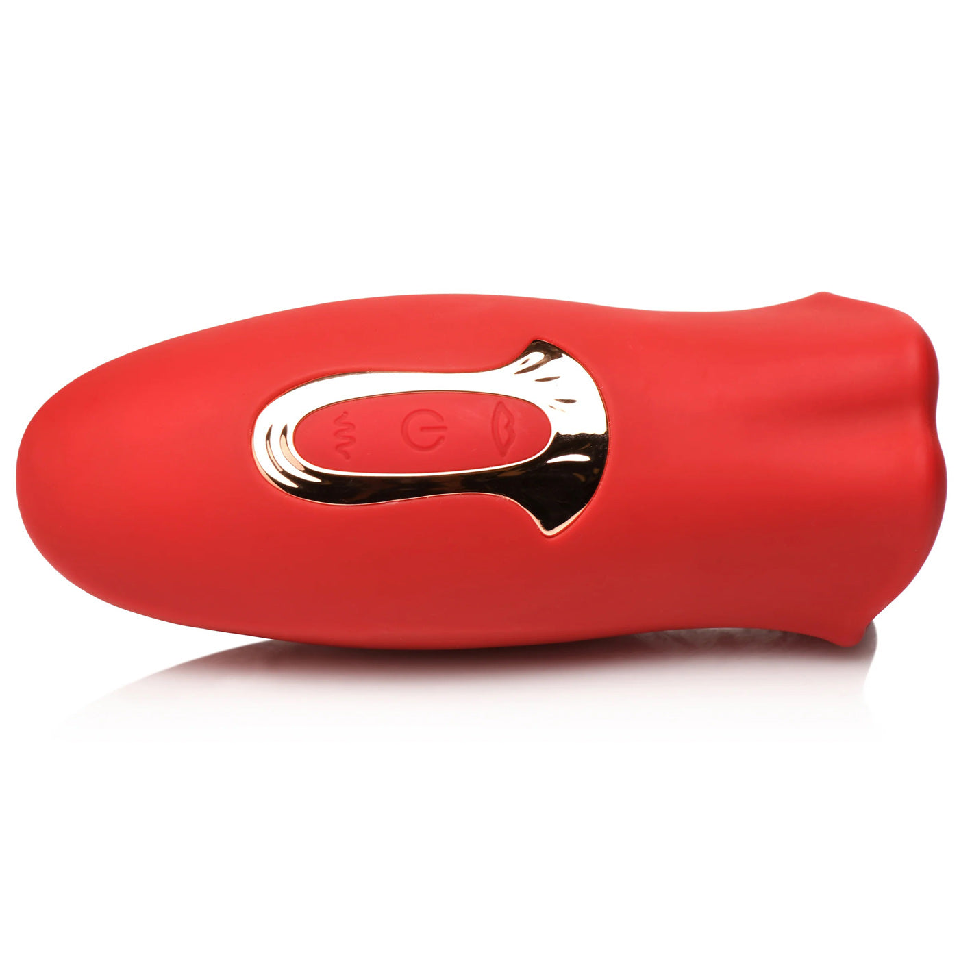 Lickgasm Kiss and Tell Mini Kissing and Vibrating Clitoral Stimulator - Red