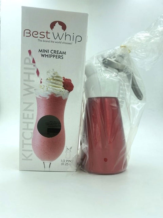 Mini Cream Whipper 1/2 Pint - Red