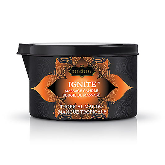 Ignite Tropical Mango Massage Candle - 6 Oz.