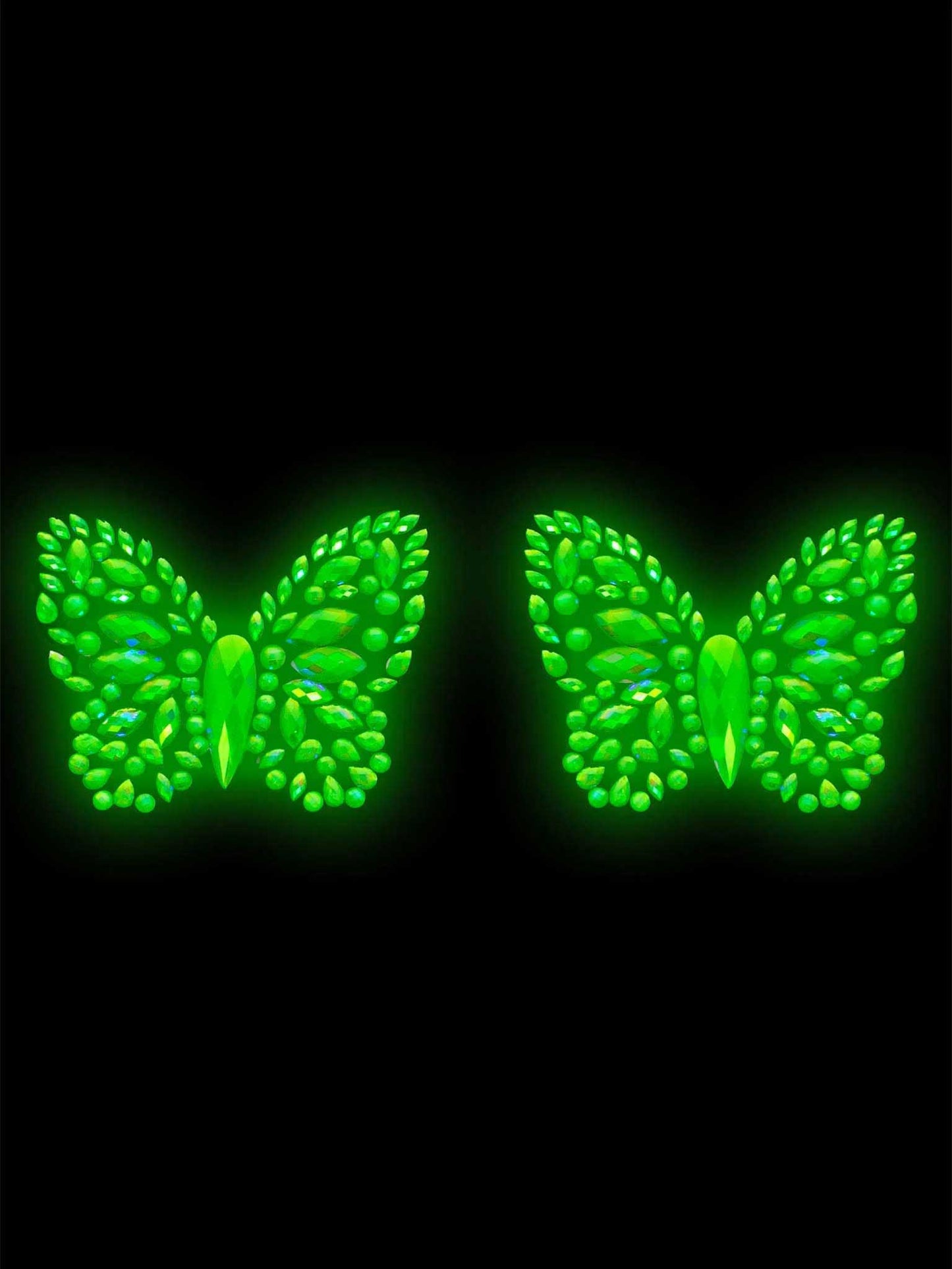 Chrysalis Sticker Nipple Pasties - Glow in the Dark