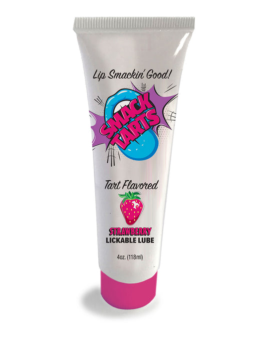 Smack Tarts 4oz Lickable Flavored Lubricant - Strawberry