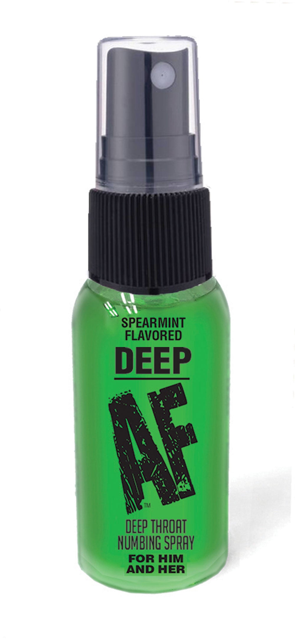 Deep Af - Spearmint Flavored Deep Throat Spray - 1 Oz