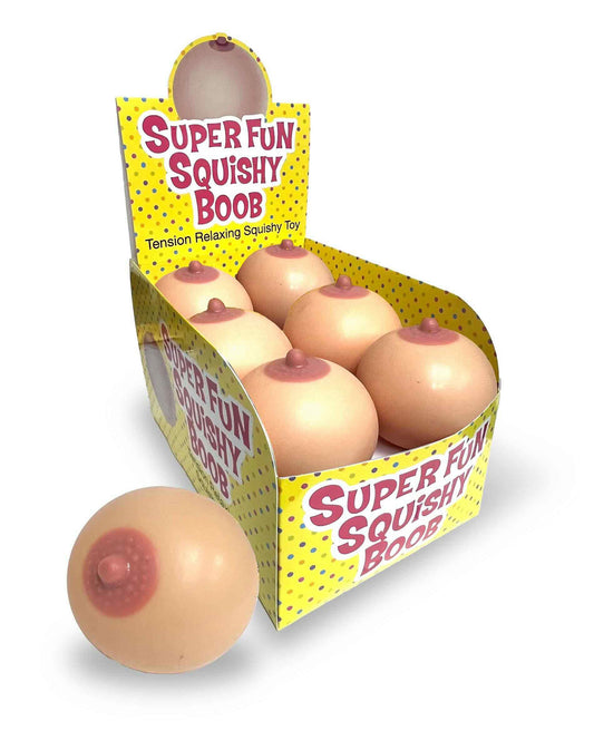 Super Fun Squishy Boobs Display 12 Ct.