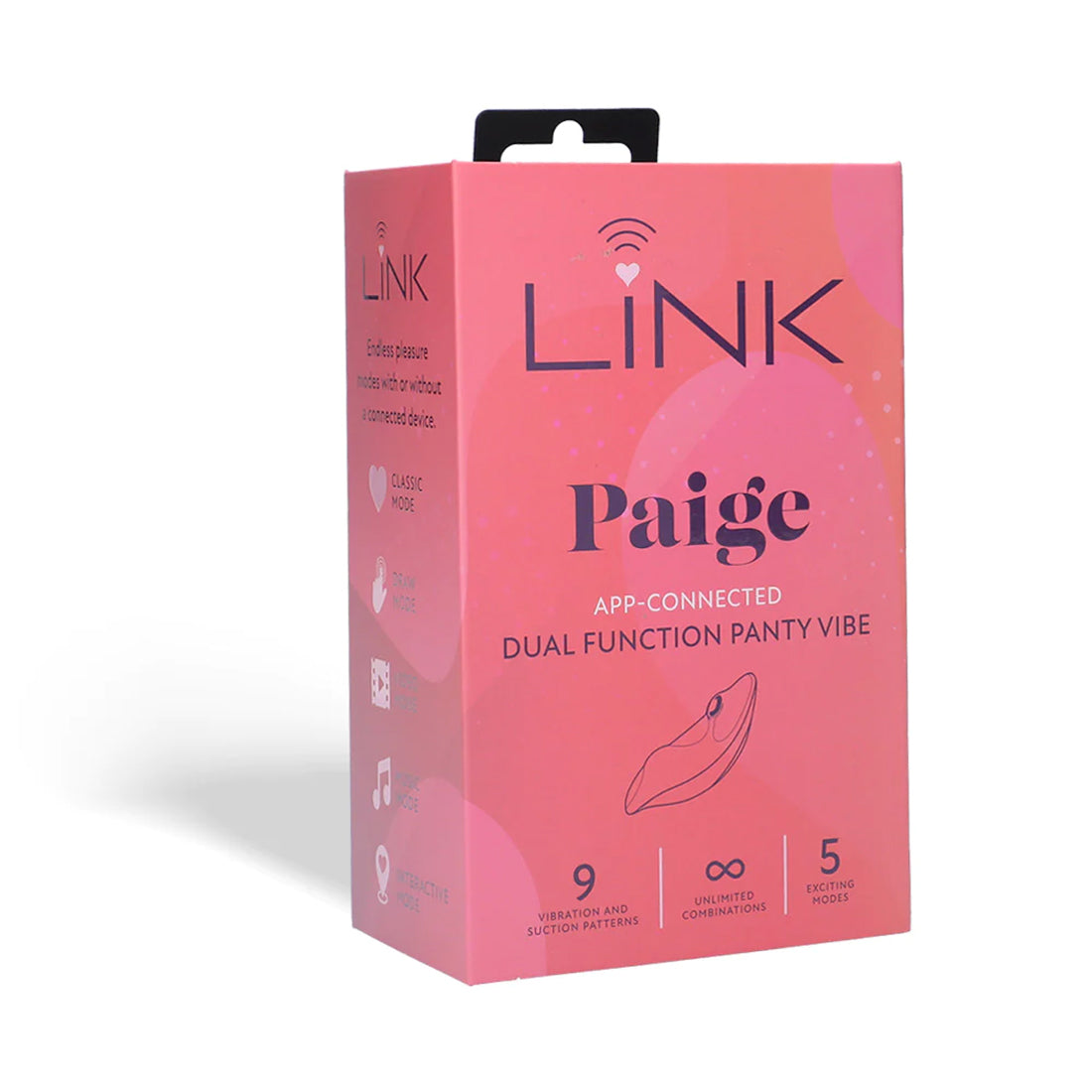 Link Paige - App Connected Dual Function Panty Vibe - Purple